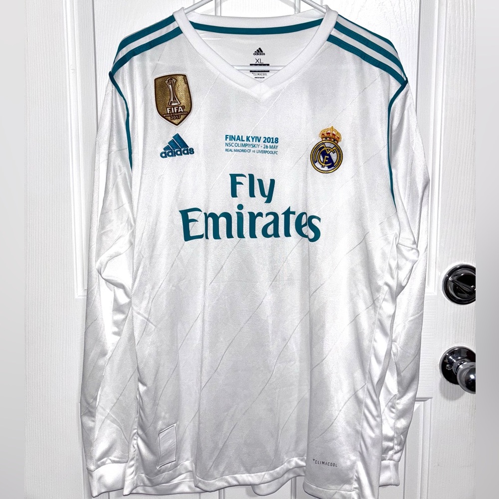 2018 Real Madrid Champions League Ronaldo Jersey